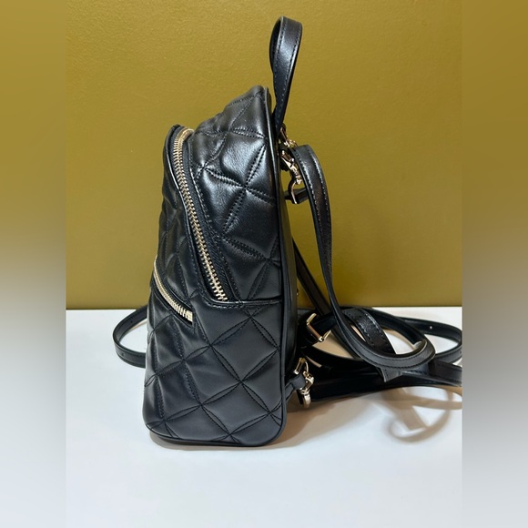 Kate Spade Black Quilted Mini Backpack - Picture 2 of 10